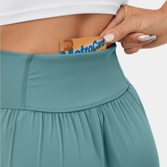 HALARA - NWT Breezeful™ High Waisted Palazzo Flowy Split Wide Leg Quick Dry Pant - Picture 7 of 12